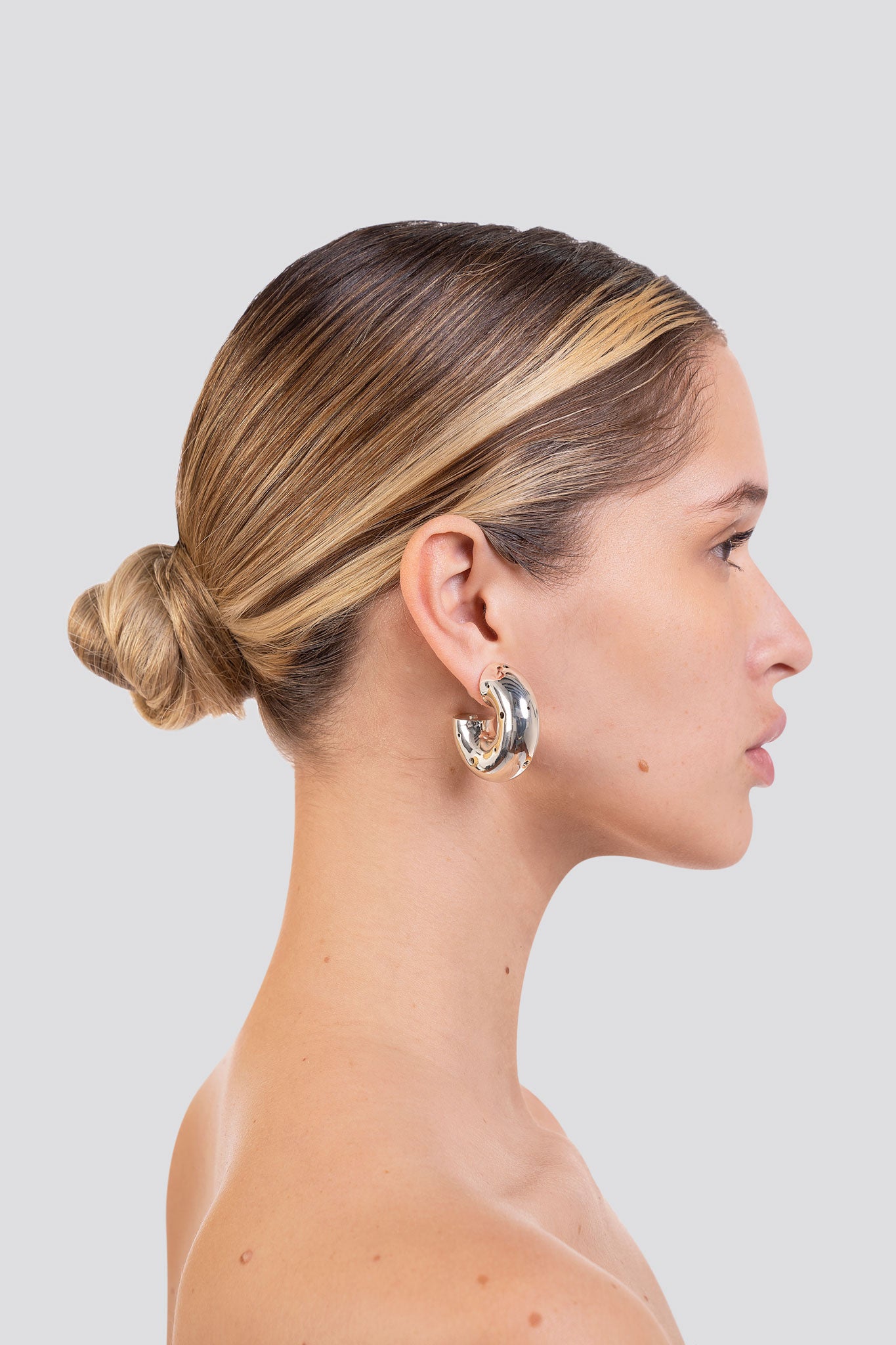 BOLDEST HOOPS SILVER