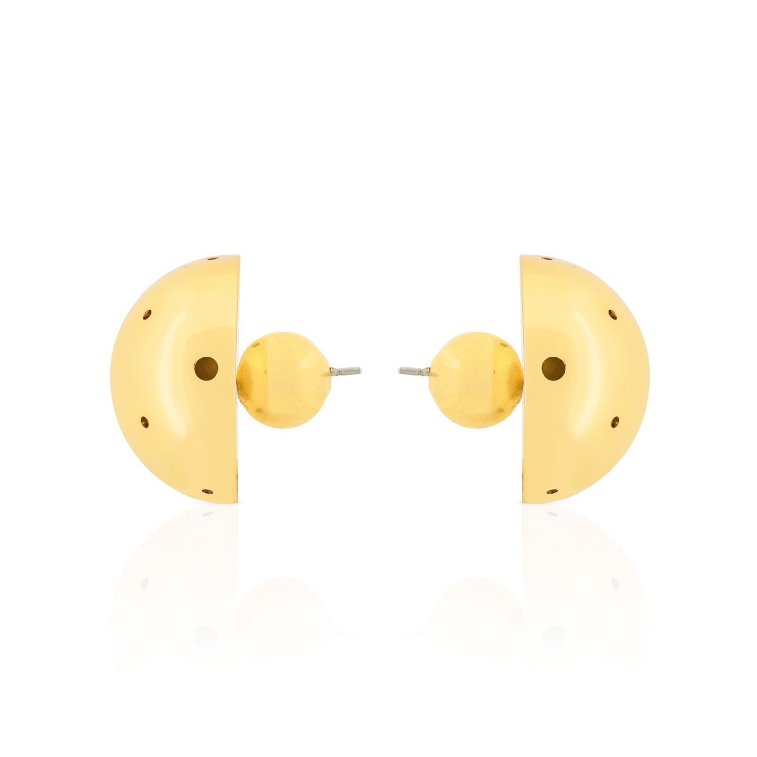 BOLD MEDIUM BALL EARRINGS