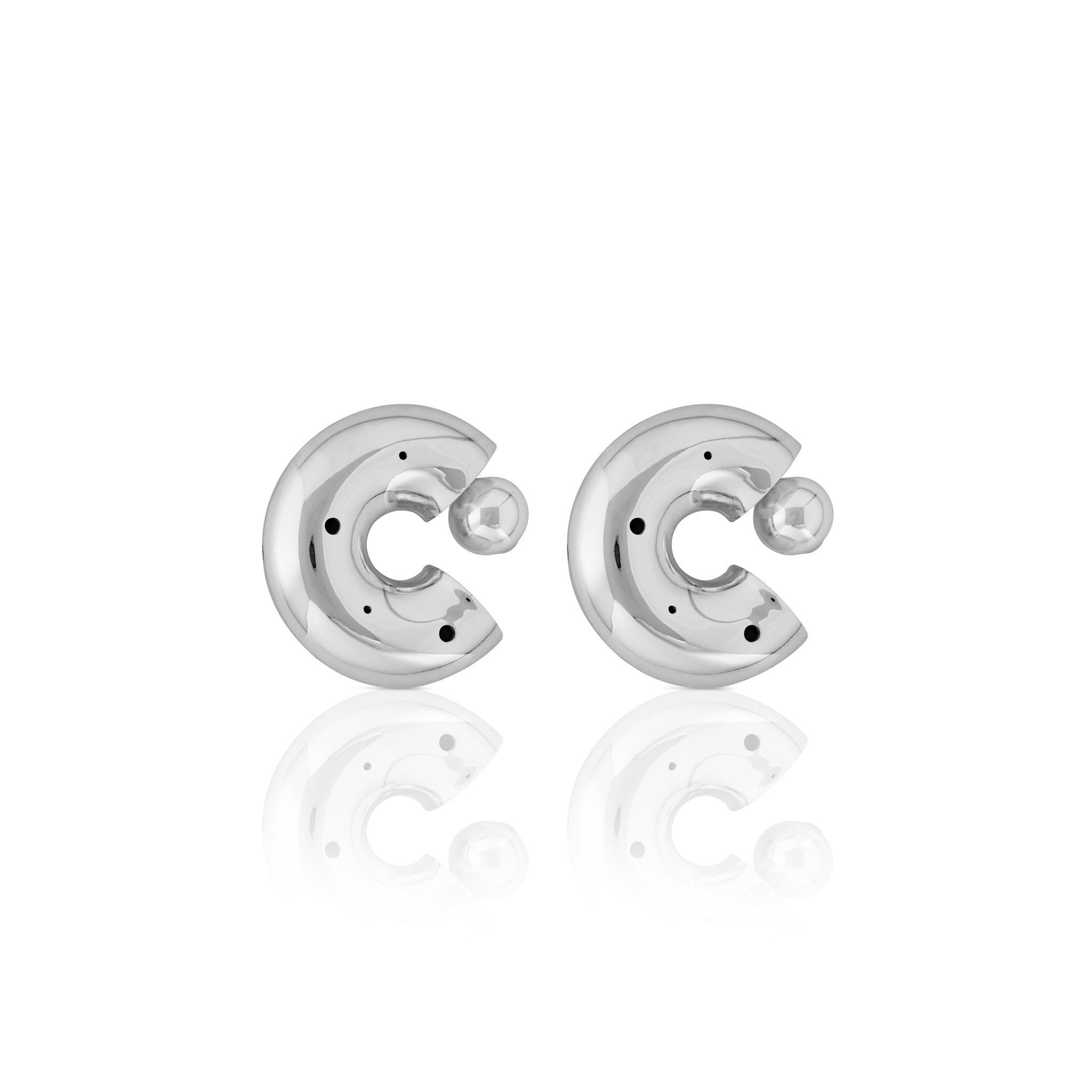 BOLDEST HOOPS SILVER