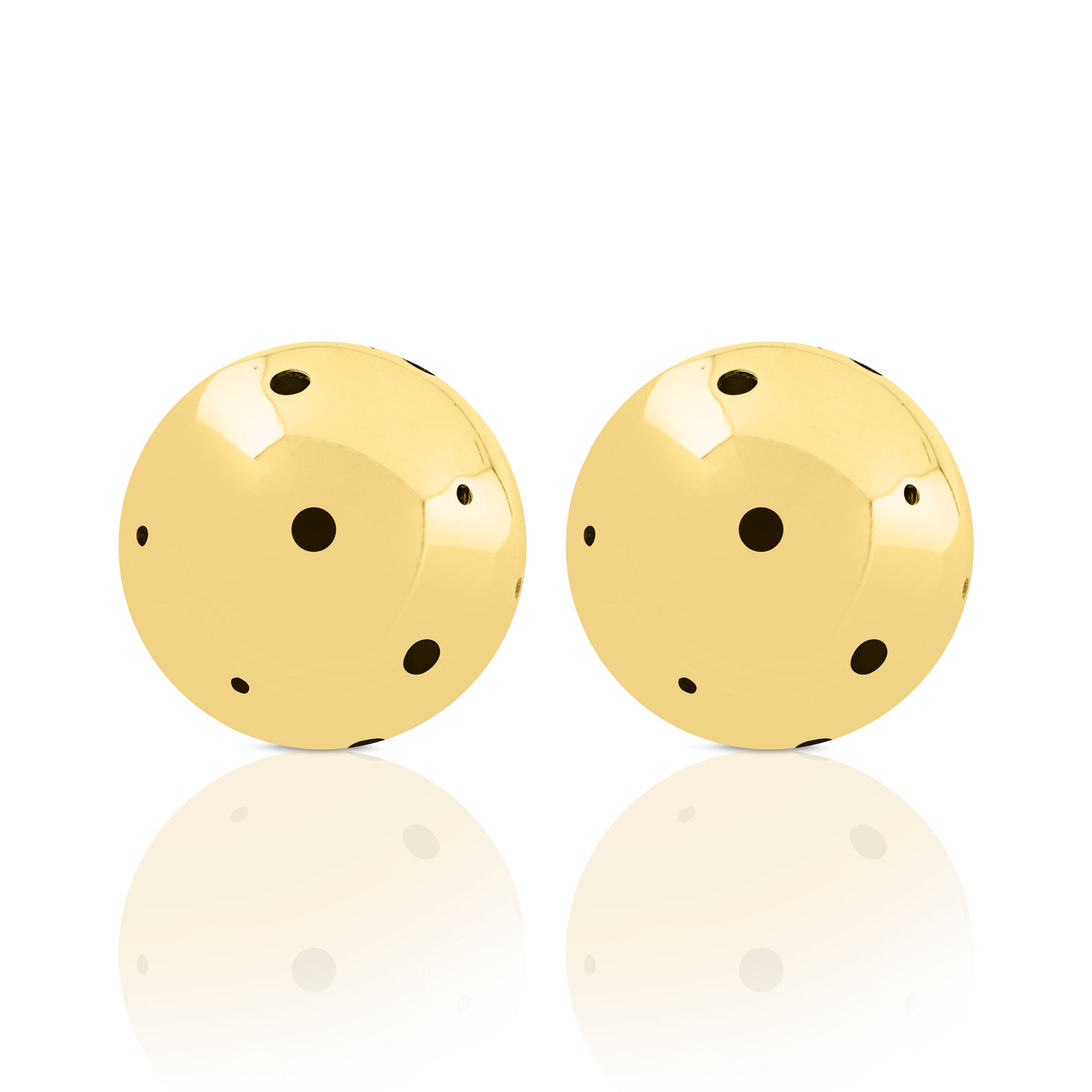 BOLD BIG BALL EARRINGS