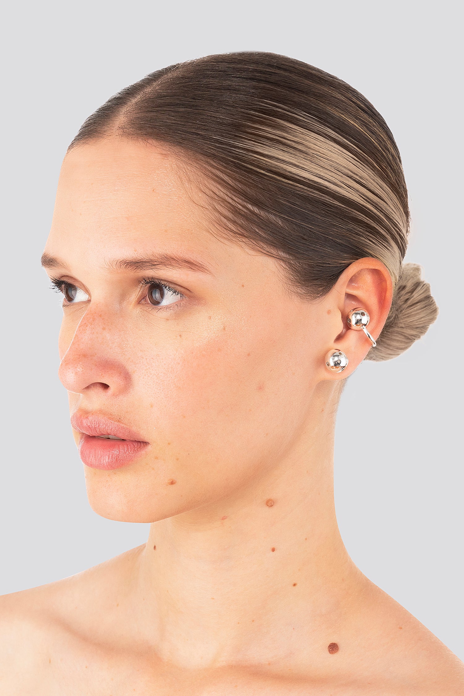 PLANET SET EARRINGS SILVER