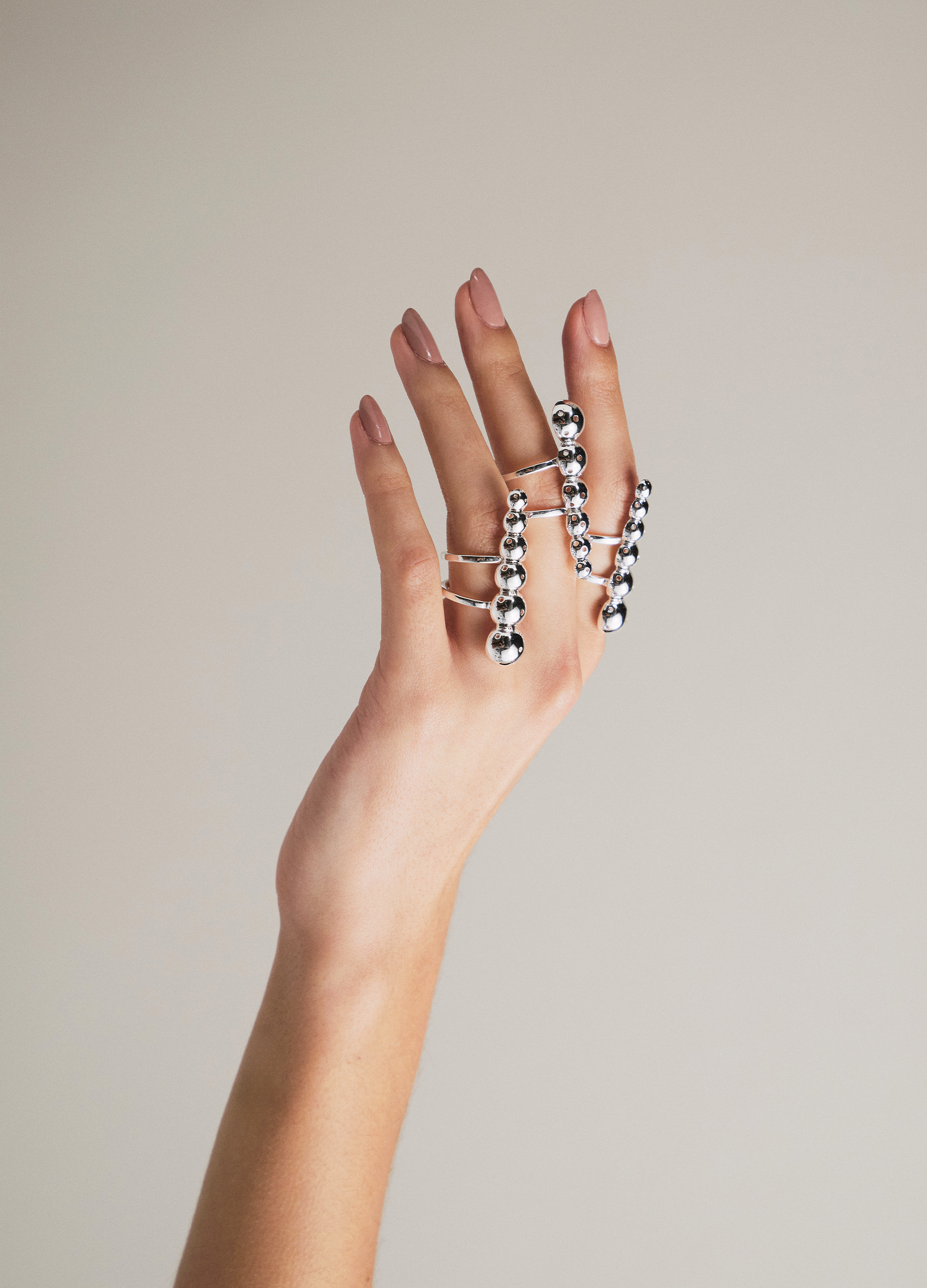 SET ASHA RING SILVER