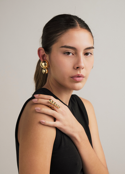 SET ASHA RING GOLD
