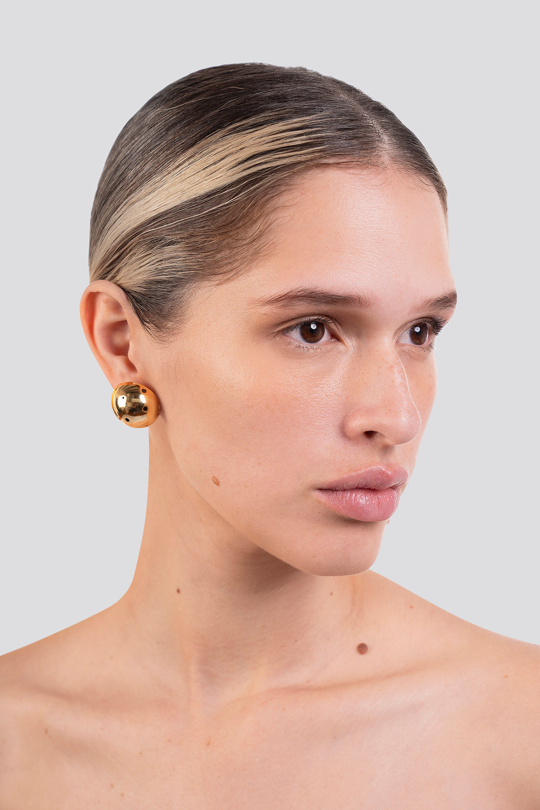 BOLD BIG BALL EARRINGS