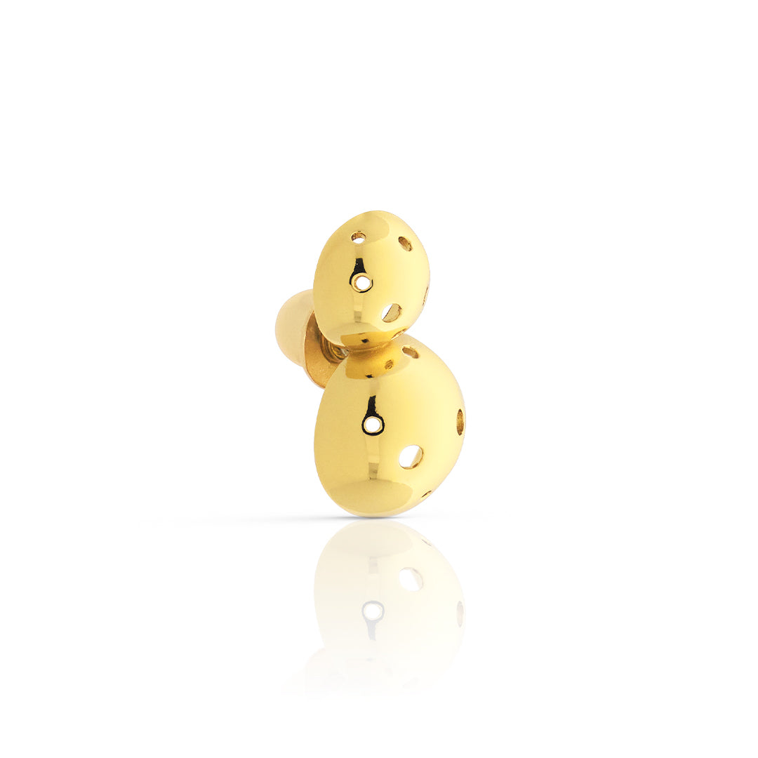 SET BROCHE NABU SILVER + GOLD