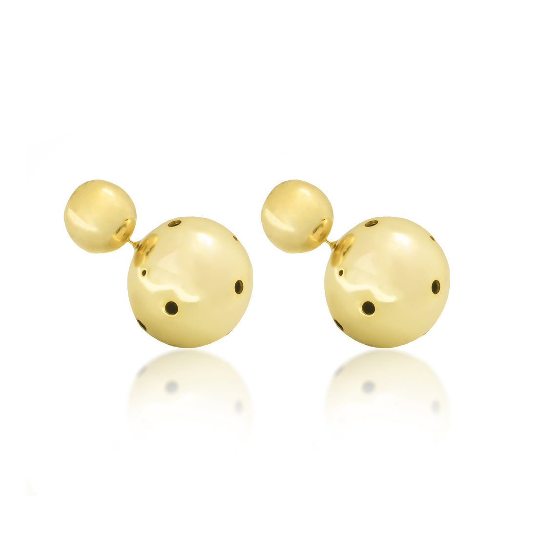 BIG SPHERE EARRINGS