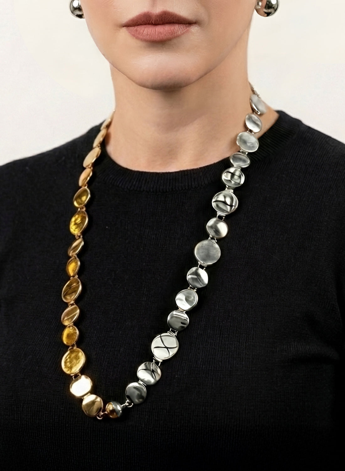 TWO TASSET NECKLACE