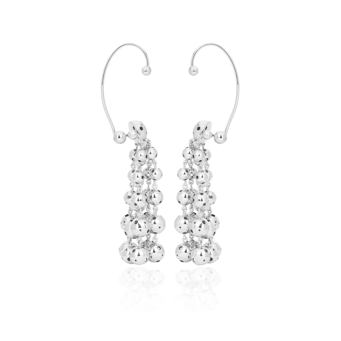 GRAPES EARRINGS SILVER