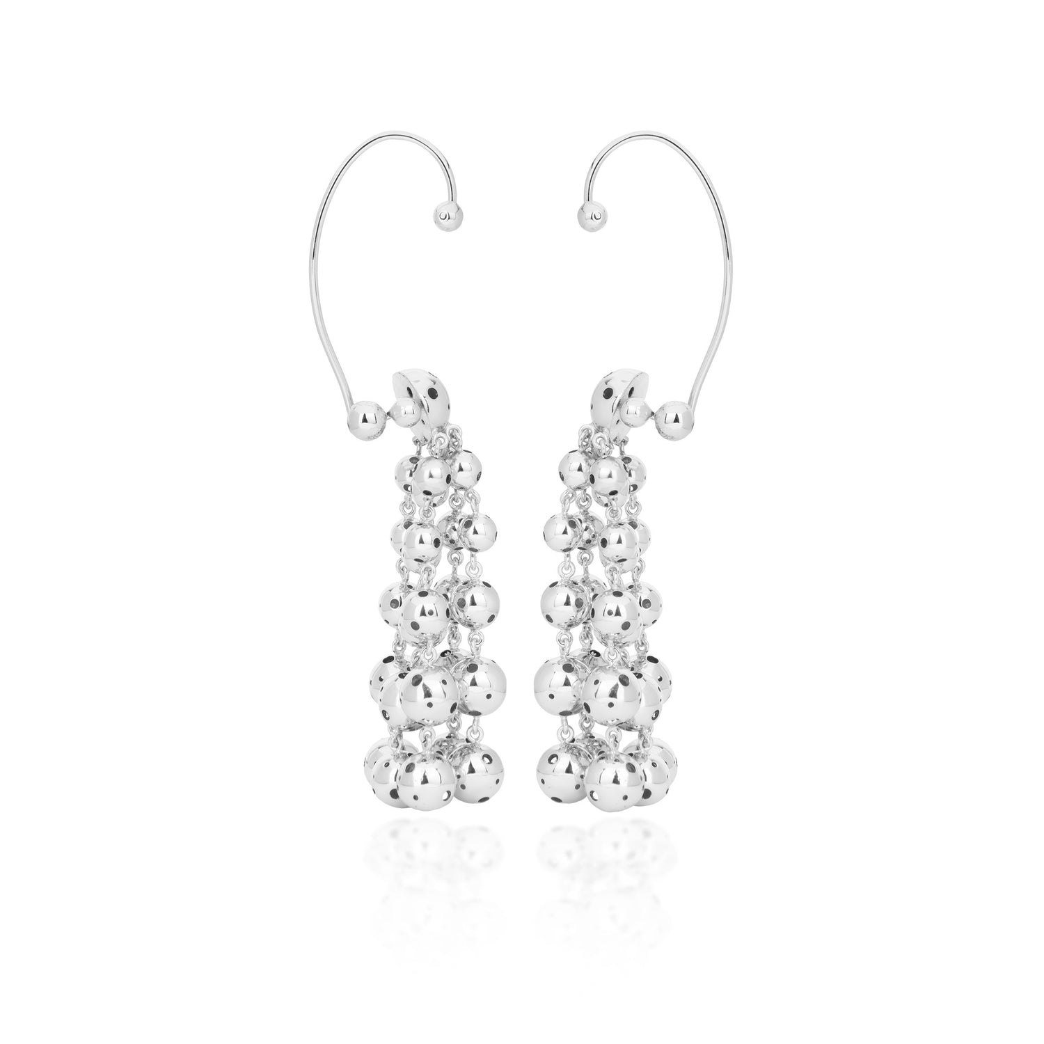 GRAPES EARRINGS SILVER