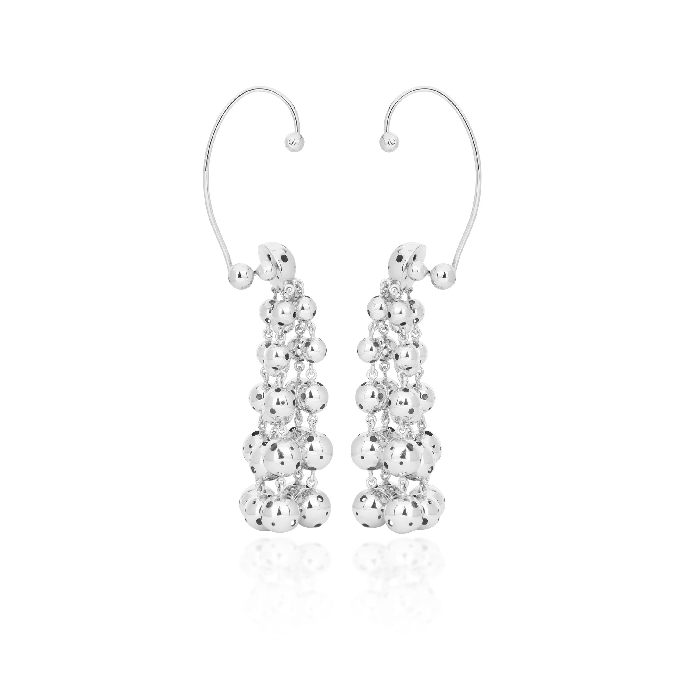 GRAPES EARRINGS SILVER