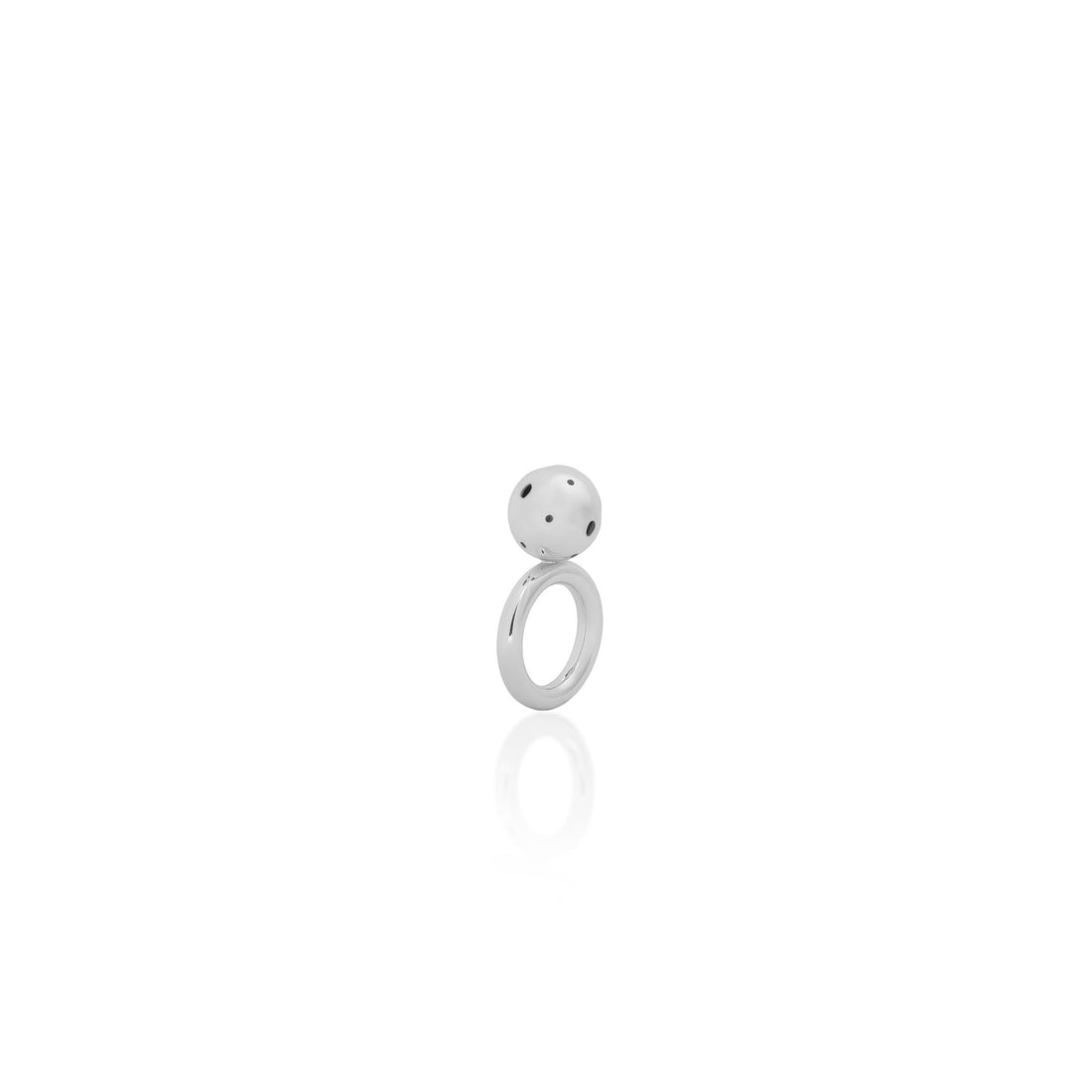 MINI BUBBLE RING SILVER