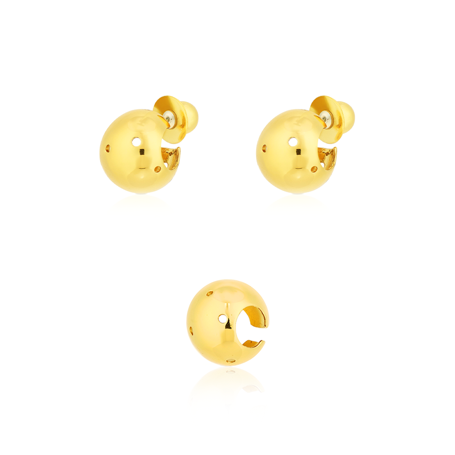 SET NEO SMALL HOOPS GOLD