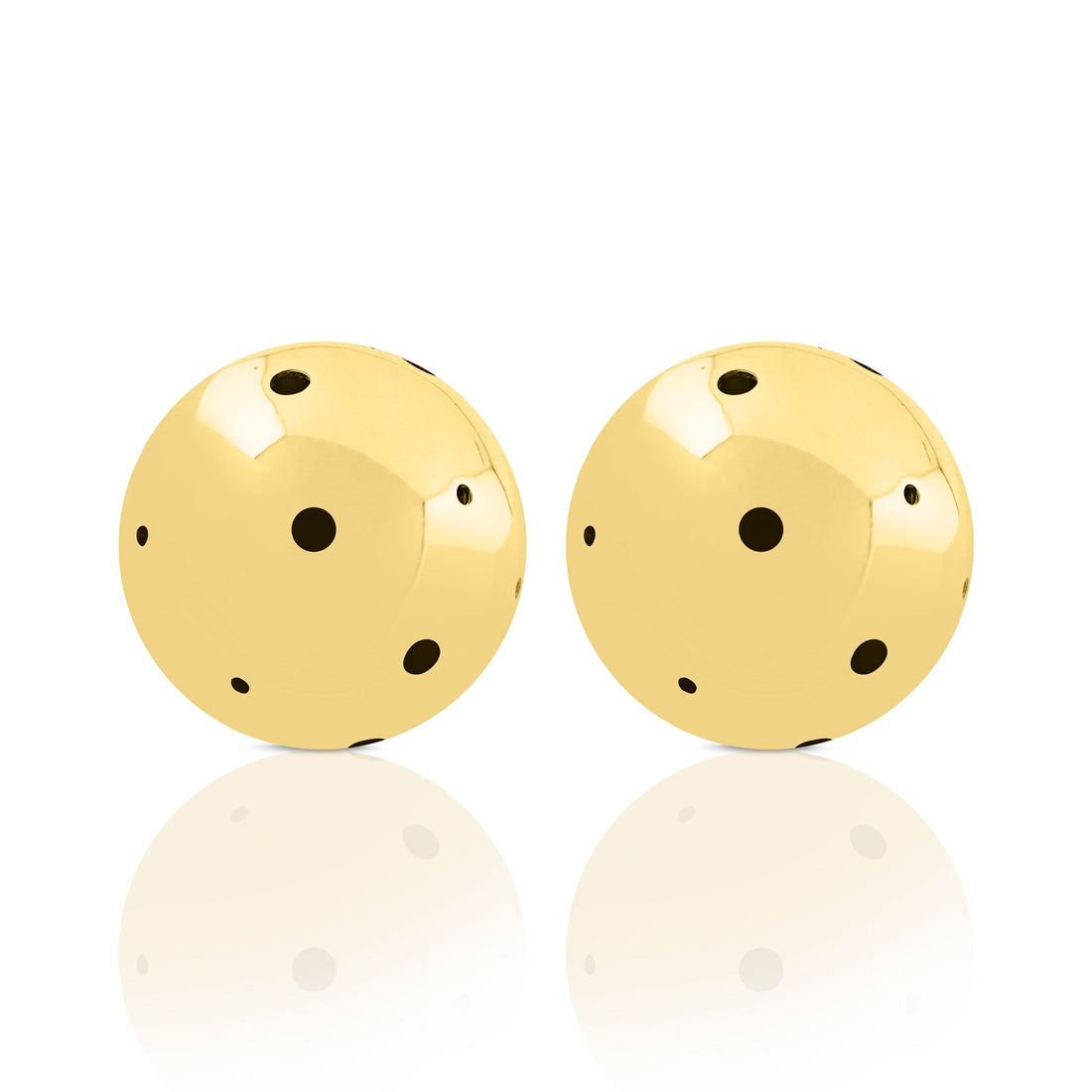BOLD BIG BALL EARRINGS
