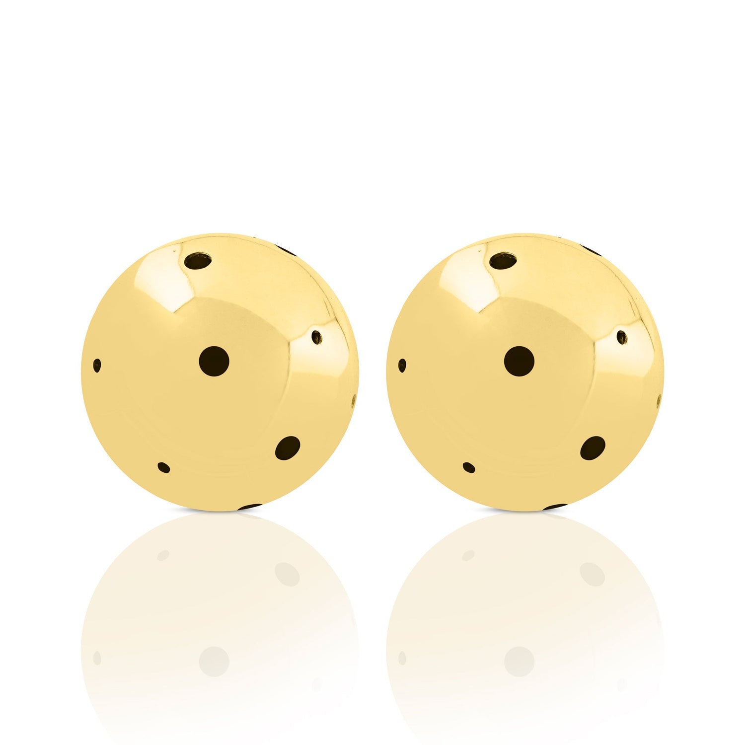 BOLD BIG BALL EARRINGS