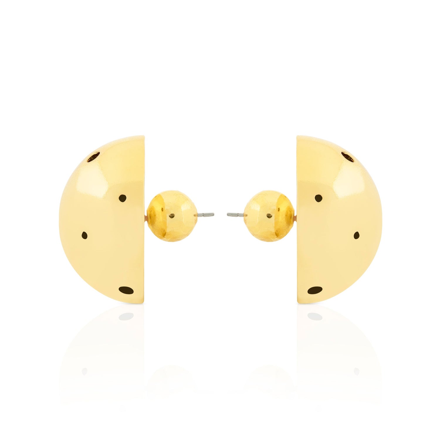 BOLD BIG BALL EARRINGS