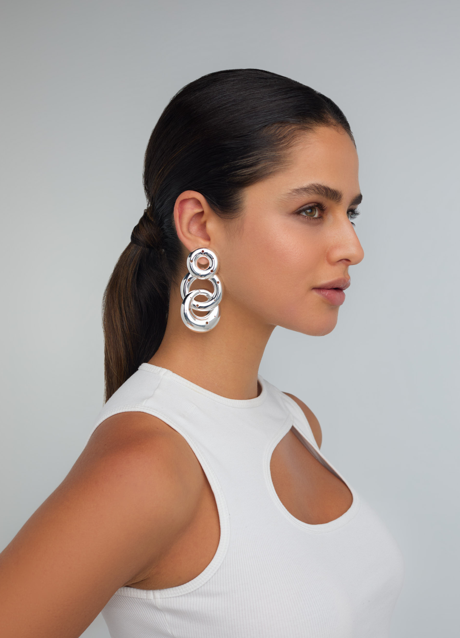 TRIPLE DONA EARRING