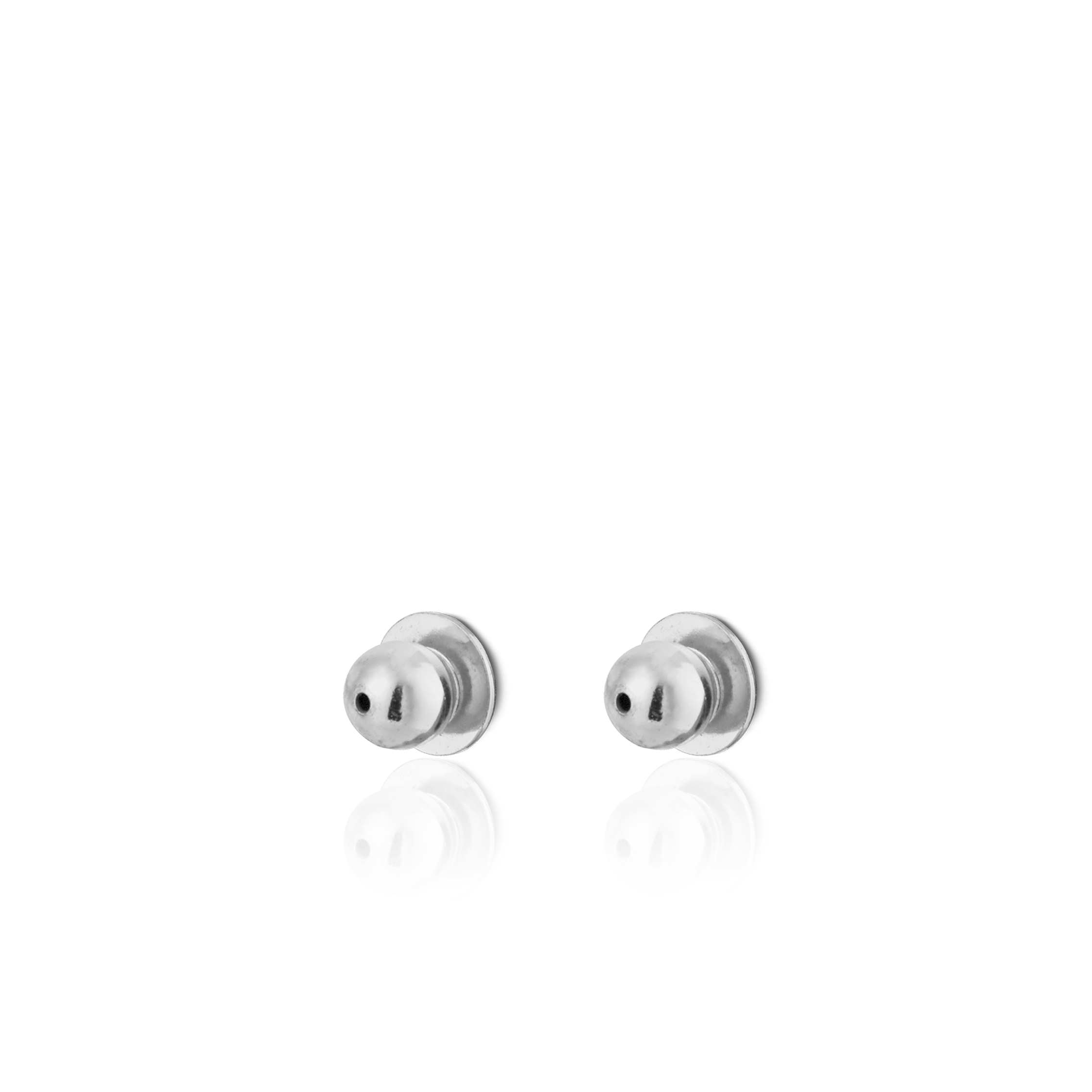 EARRING BACK SET SILVER