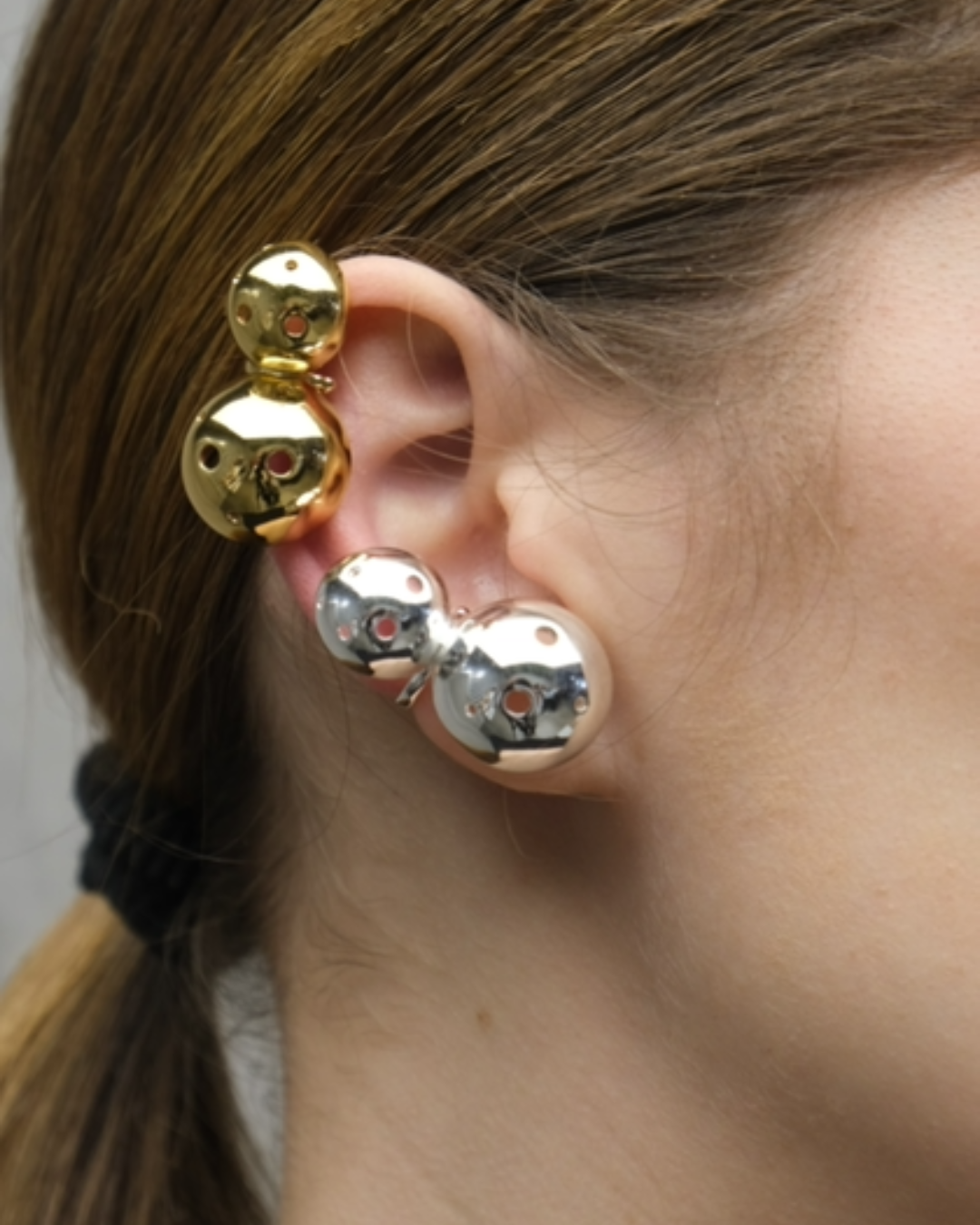 SET BUSHIDO EAR CUFF GOLD