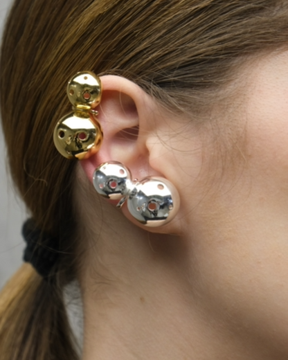 SET BUSHIDO EAR CUFF GOLD