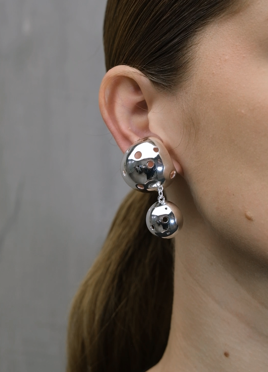 SET LORICA DOUBLE EAR CUFF SILVER